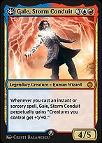 Magic the Gathering Card - Gale, Storm Conduit - MTG Circle