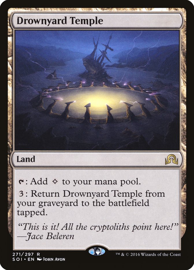 Magic the Gathering Card - Drownyard Temple - MTG Circle