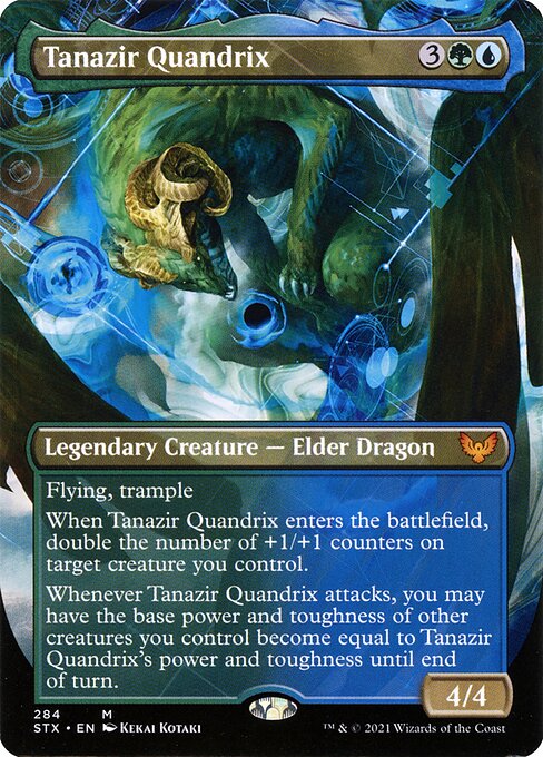 Magic the Gathering Card - Tanazir Quandrix - MTG Circle
