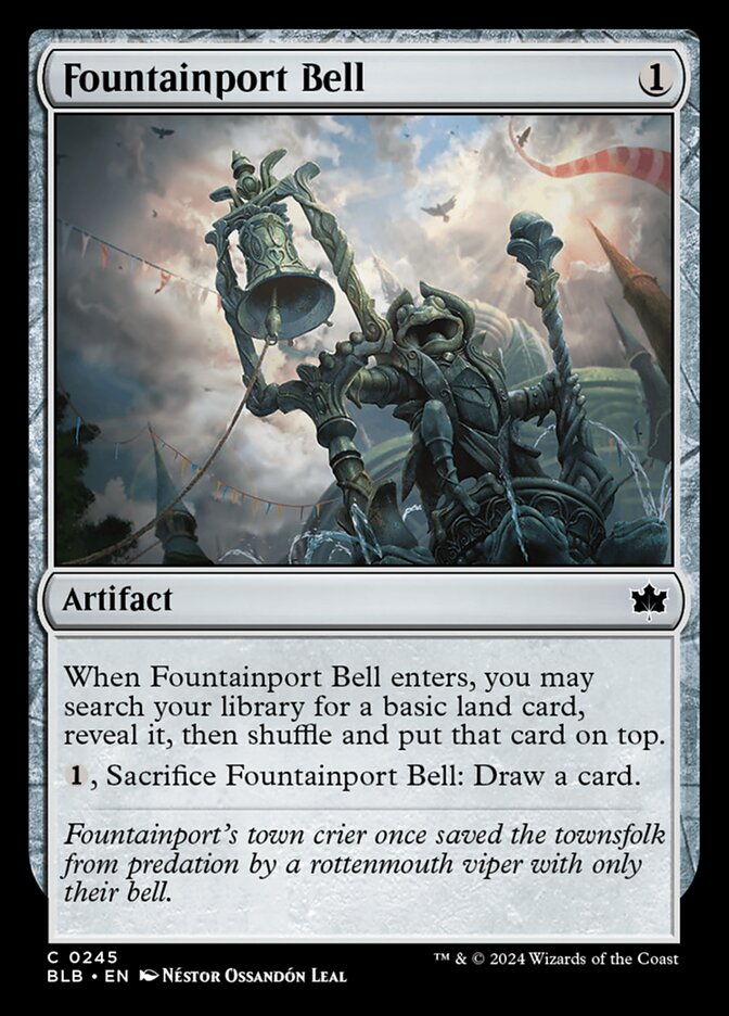 Magic the Gathering Card - Fountainport Bell - MTG Circle