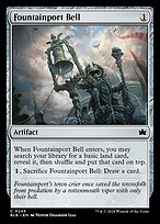 Magic the Gathering Card - Fountainport Bell - MTG Circle