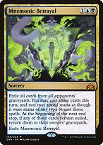 Magic the Gathering Card - Mnemonic Betrayal - MTG Circle