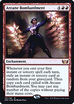 Magic the Gathering Card - Arcane Bombardment - MTG Circle