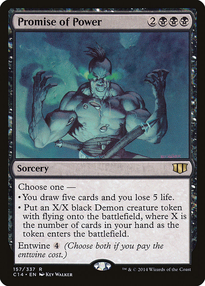 Magic the Gathering Card - Promise of Power - MTG Circle