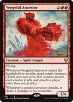 Magic the Gathering Card - Vengeful Ancestor - MTG Circle