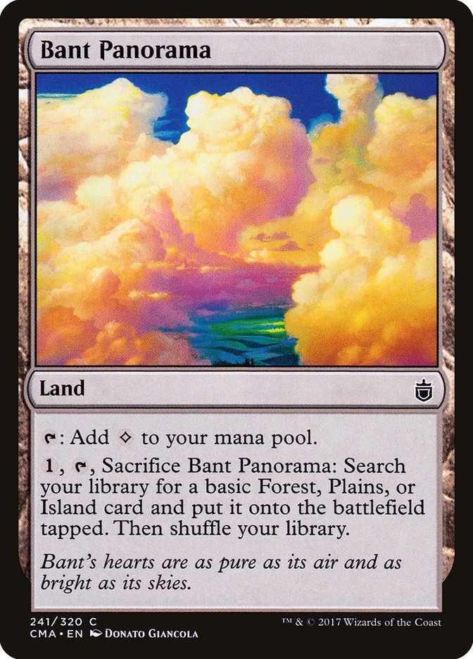Magic the Gathering Card - Bant Panorama - MTG Circle