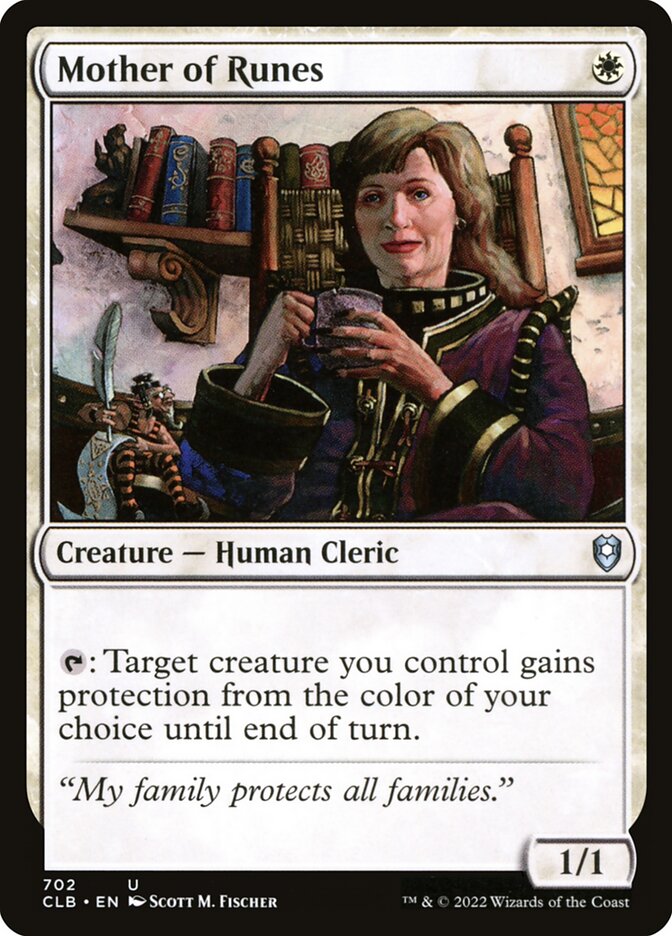 Magic the Gathering Card - Mother of Runes - MTG Circle