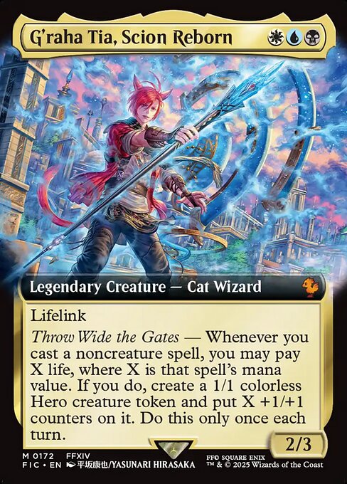Magic the Gathering Card - G'raha Tia, Scion Reborn - MTG Circle