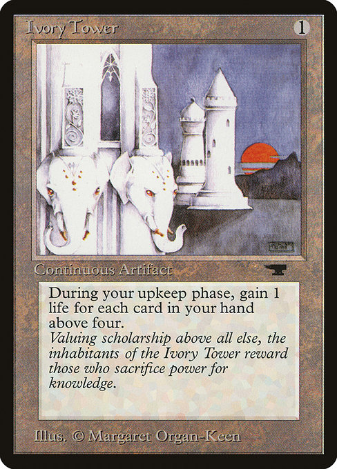 Magic the Gathering Card - Ivory Tower - MTG Circle