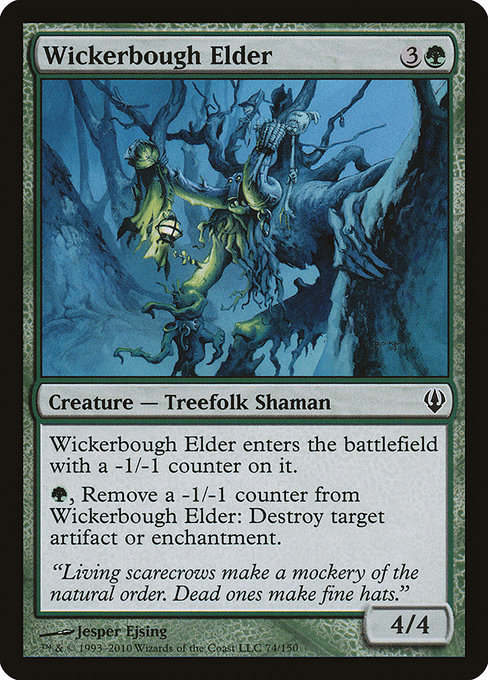 Magic the Gathering Card - Wickerbough Elder - MTG Circle