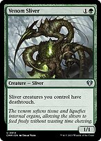 Magic the Gathering Card - Venom Sliver - MTG Circle