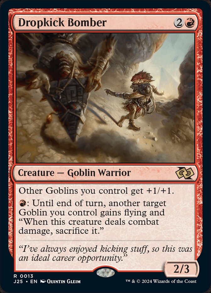 Magic the Gathering Card - Dropkick Bomber - MTG Circle