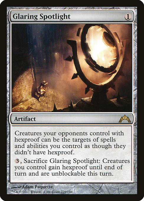 Magic the Gathering Card - Glaring Spotlight - MTG Circle
