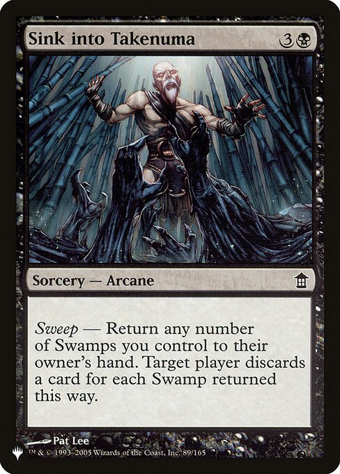 Magic the Gathering Card - Sink into Takenuma - MTG Circle