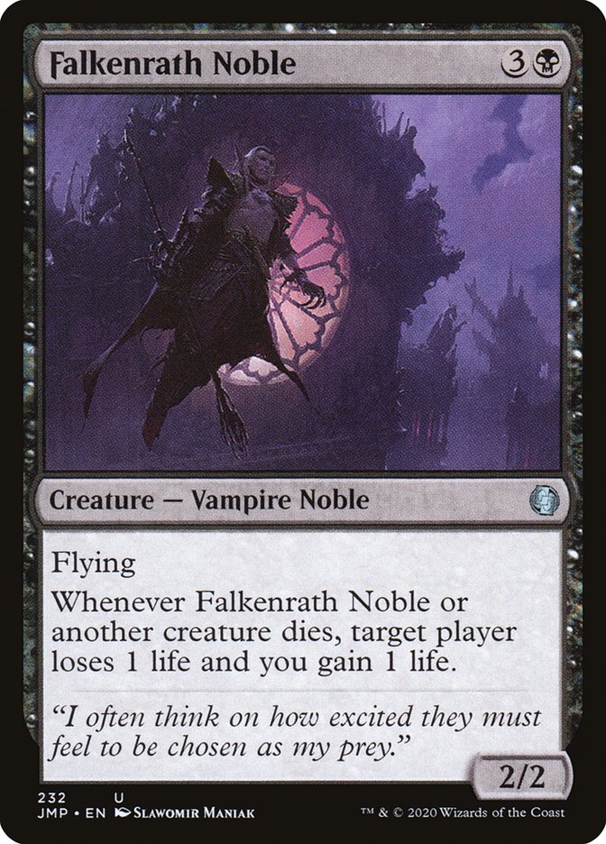Magic the Gathering Card - Falkenrath Noble - MTG Circle