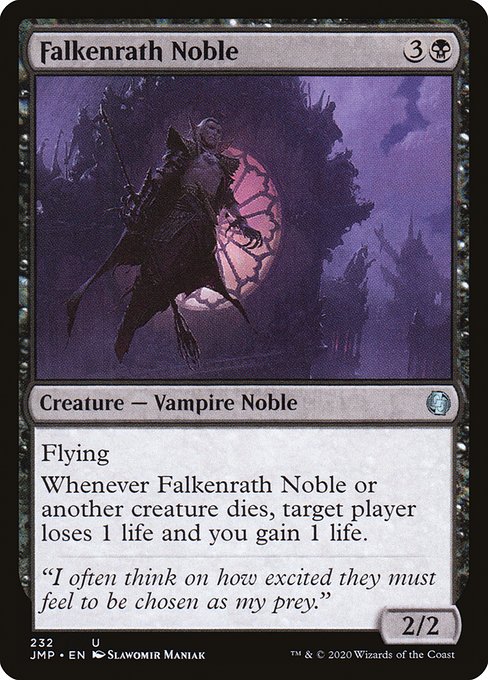 Magic the Gathering Card - Falkenrath Noble - MTG Circle