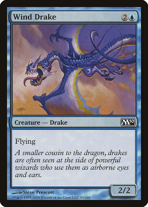 Magic the Gathering Card - Wind Drake - MTG Circle