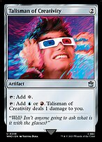 Magic the Gathering Card - Talisman of Creativity - MTG Circle