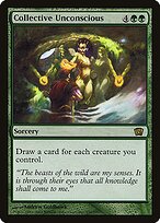 Magic the Gathering Card - Collective Unconscious - MTG Circle
