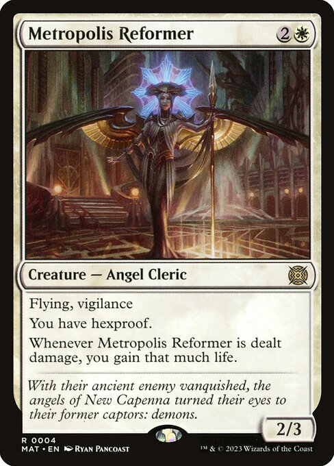 Magic the Gathering Card - Metropolis Reformer - MTG Circle