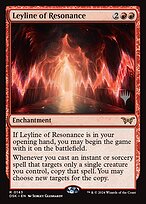 Magic the Gathering Card - Leyline of Resonance - MTG Circle