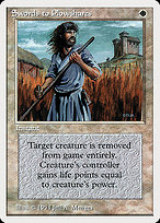 Magic the Gathering Card - Swords to Plowshares - MTG Circle