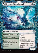 Magic the Gathering Card - Whirlwing Stormbrood // Dynamic Soar - MTG Circle
