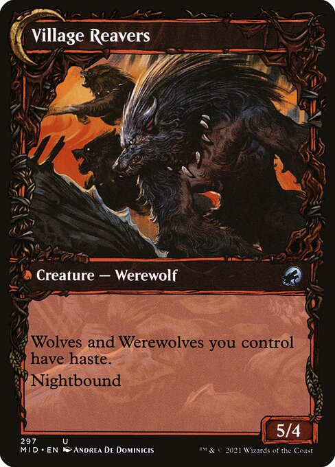Magic the Gathering Card - Village Reavers - MTG Circle