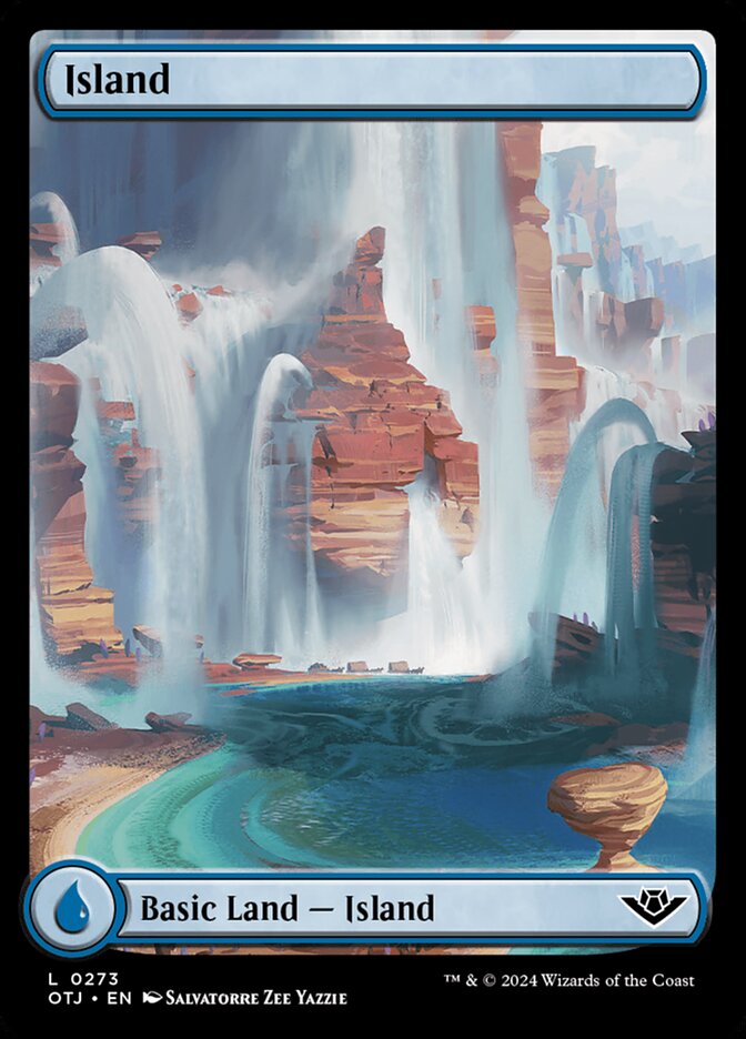 Magic the Gathering Card - Island - MTG Circle