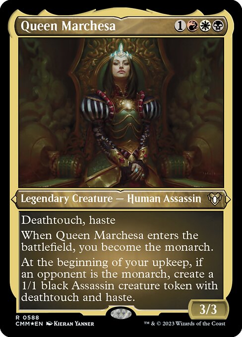 Magic the Gathering Card - Queen Marchesa - MTG Circle