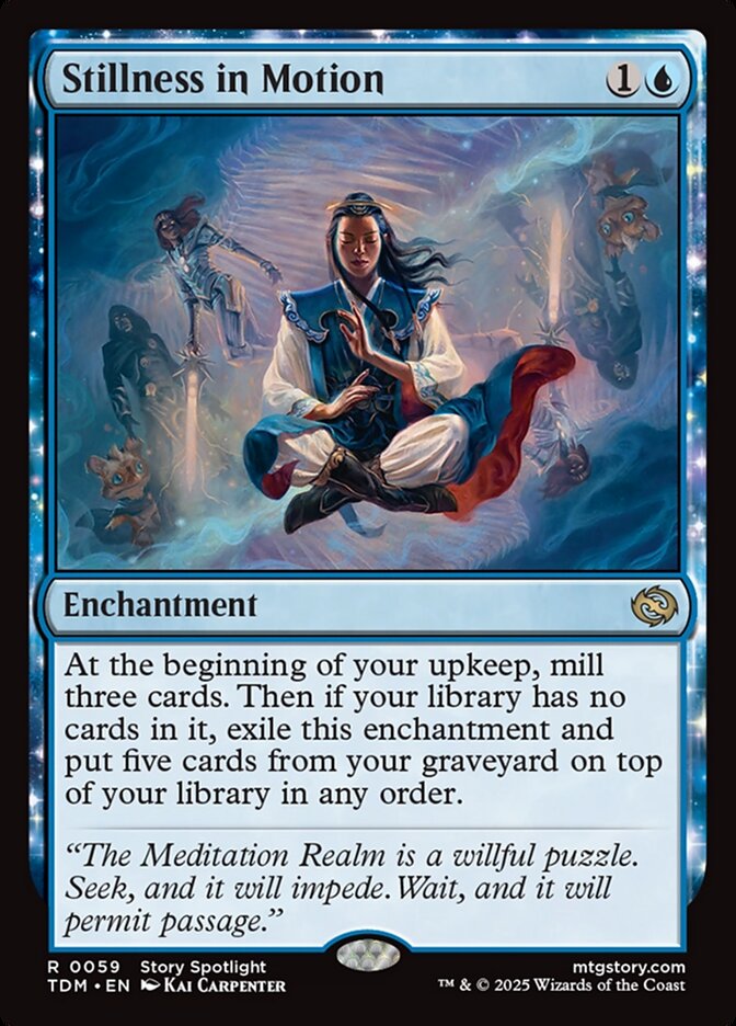Magic the Gathering Card - Stillness in Motion - MTG Circle