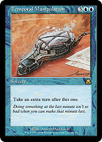 Magic the Gathering Card - Temporal Manipulation - MTG Circle