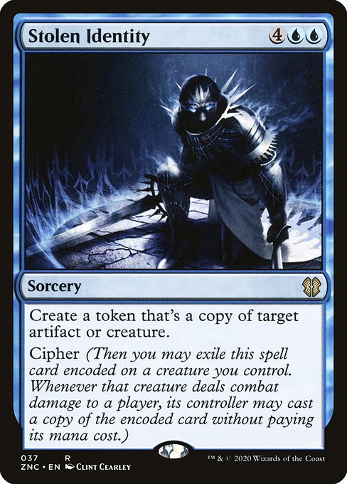 Magic the Gathering Card - Stolen Identity - MTG Circle