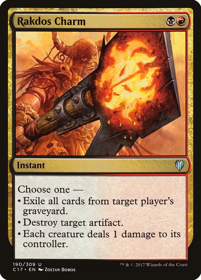 Magic the Gathering Card - Rakdos Charm - MTG Circle