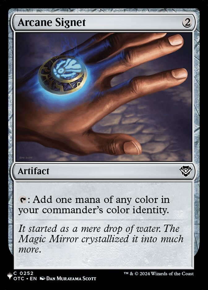 Magic the Gathering Card - Arcane Signet - MTG Circle