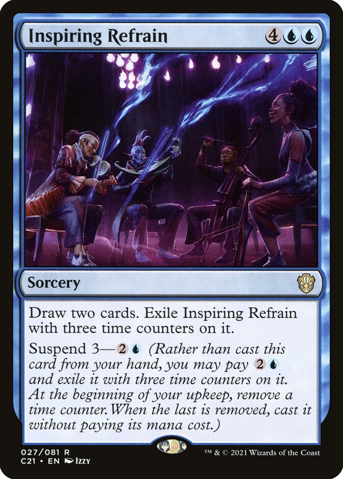 Magic the Gathering Card - Inspiring Refrain - MTG Circle