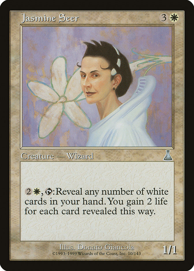 Magic the Gathering Card - Jasmine Seer - MTG Circle