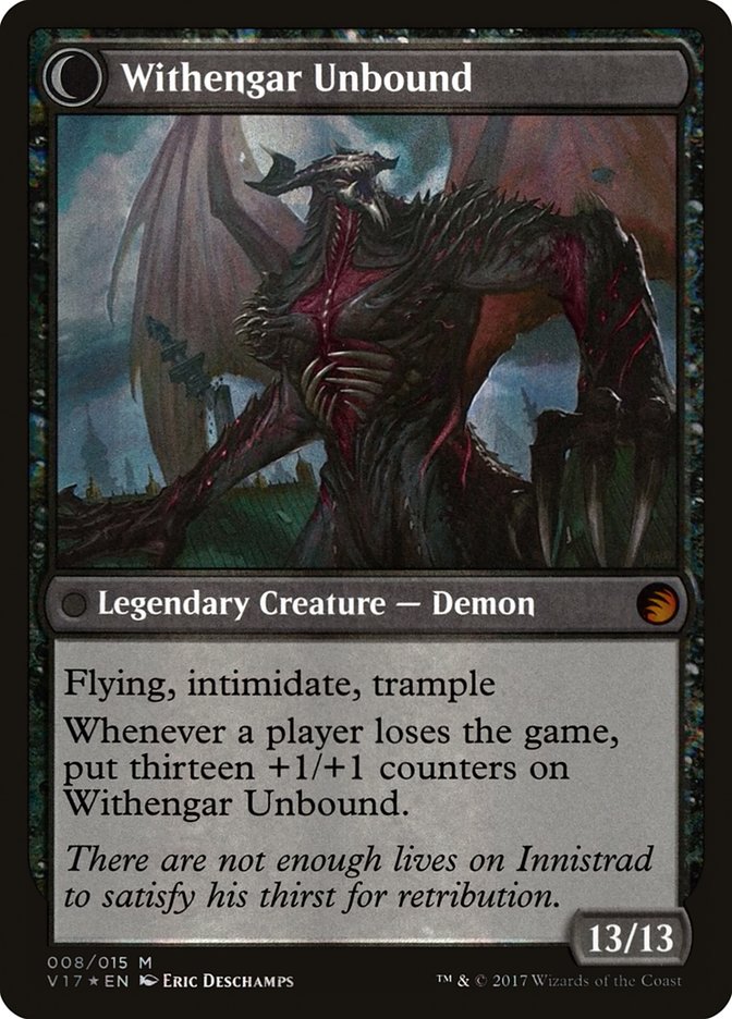 Magic the Gathering Card - Withengar Unbound - MTG Circle