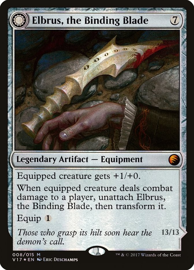 Magic the Gathering Card - Elbrus, the Binding Blade - MTG Circle