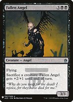 Magic the Gathering Card - Fallen Angel - MTG Circle