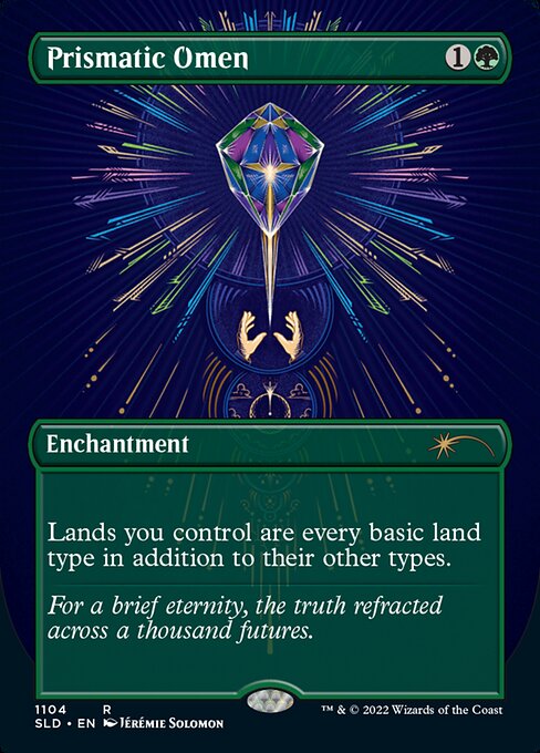 Magic the Gathering Card - Prismatic Omen - MTG Circle
