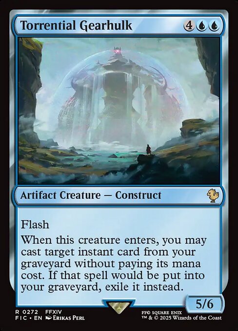 Magic the Gathering Card - Torrential Gearhulk - MTG Circle