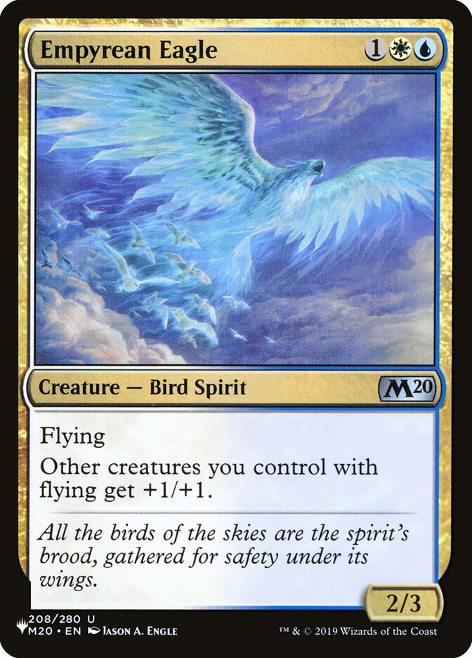 Magic the Gathering Card - Empyrean Eagle - MTG Circle