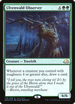 Magic the Gathering Card - Ulvenwald Observer - MTG Circle