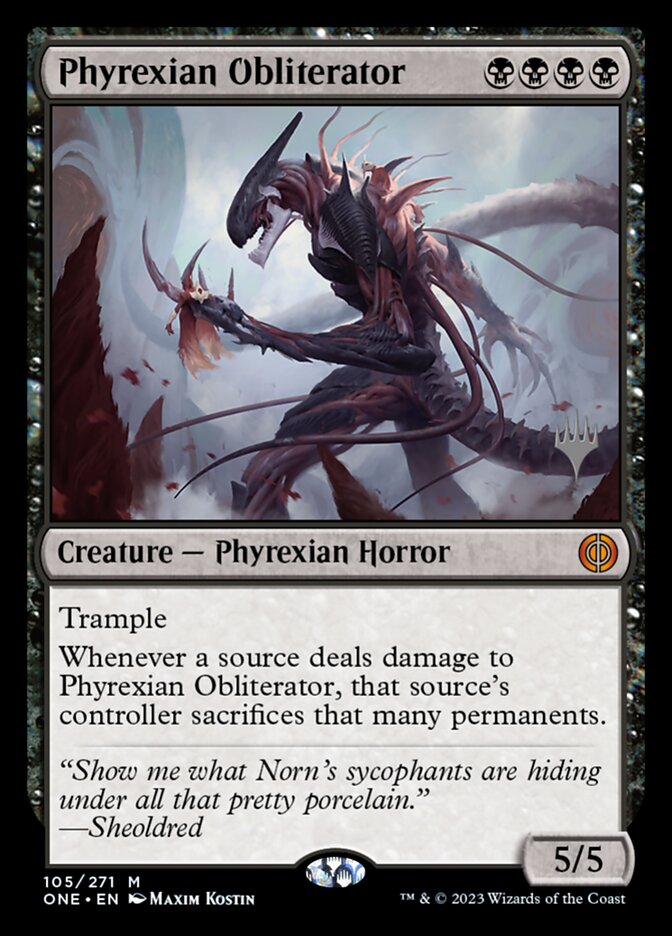 Magic the Gathering Card - Phyrexian Obliterator - MTG Circle