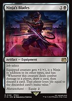 Magic the Gathering Card - Ninja's Blades - MTG Circle