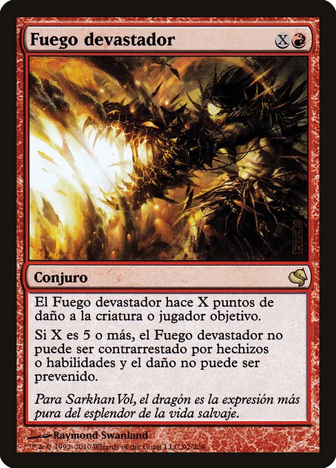 Magic the Gathering Card - Banefire - MTG Circle