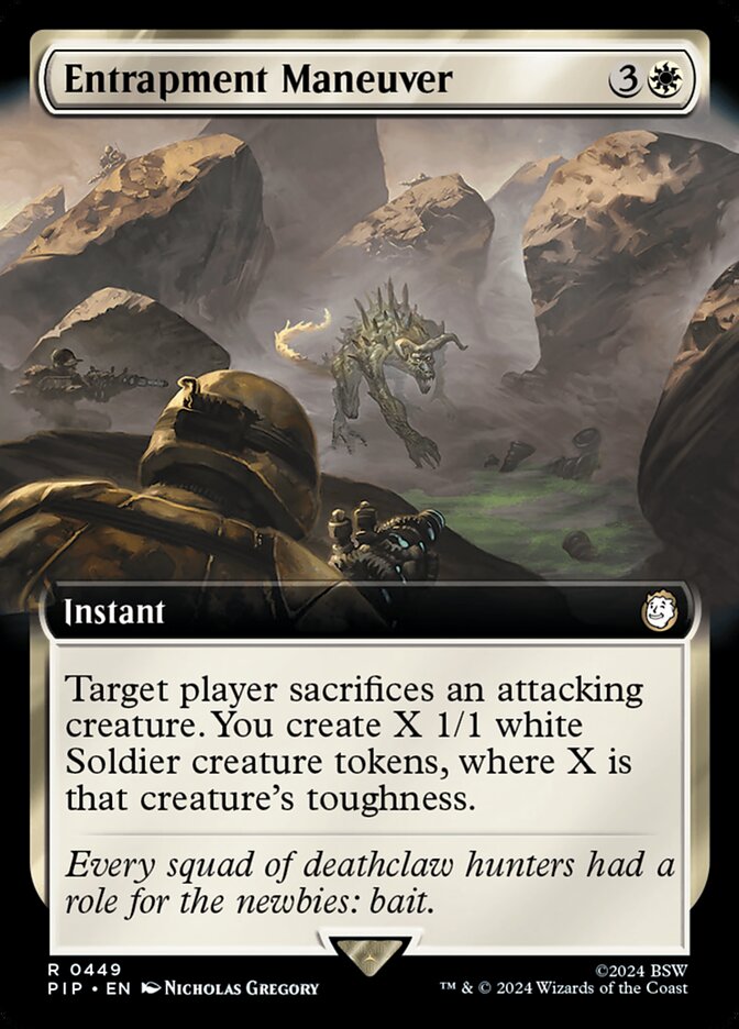 Magic the Gathering Card - Entrapment Maneuver - MTG Circle
