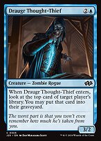 Magic the Gathering Card - Draugr Thought-Thief - MTG Circle