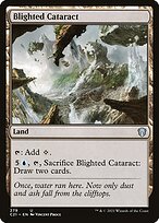 Magic the Gathering Card - Blighted Cataract - MTG Circle